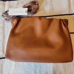 Anthropologie Tan Clutch